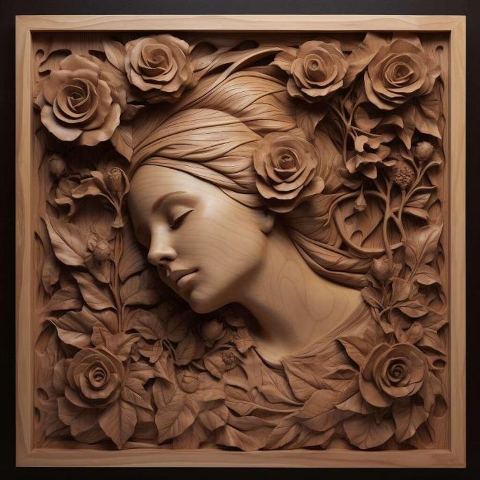 نموذج ثلاثي الأبعاد لآلة CNC 3D Art 